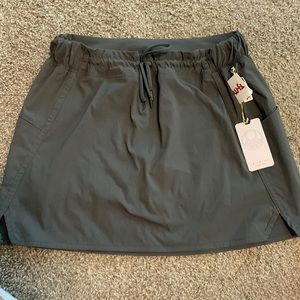 Mini athletic skirt